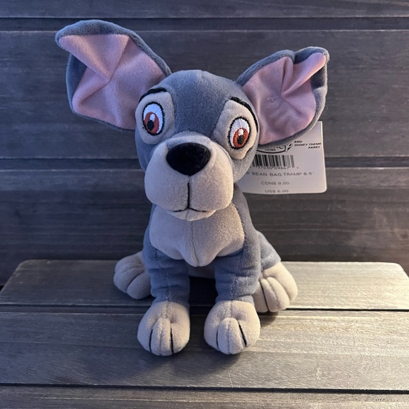 Disney Lady & Tramp Mini Bean Bag Vintage - Picture 7 of 11